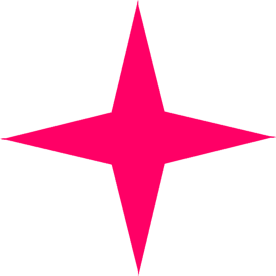 Etoile rose de Aquifinance, symbolisant ses prestations en regroupement de crédits.