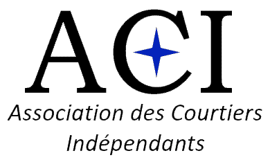 Logo de ACI, association des courtiers indépendants.