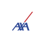 Logo de axa, partenaire assureur de Aquifinance.