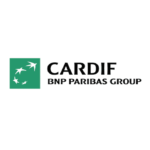 Logo de Cardif, partenaire financier de Aquifinance.